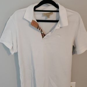 Burberry men's polo size large